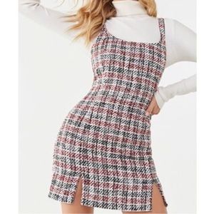 FOREVER 21 | Tweed Plaid Dress